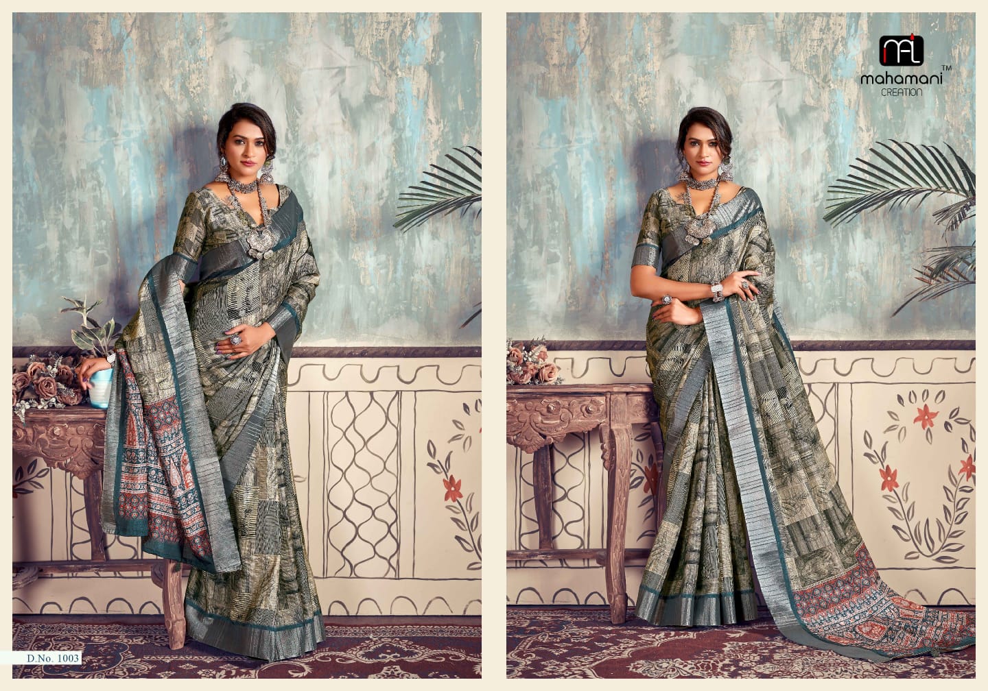 Kangan By Mahamani Heavy Gotha Silk Designer Sarees
